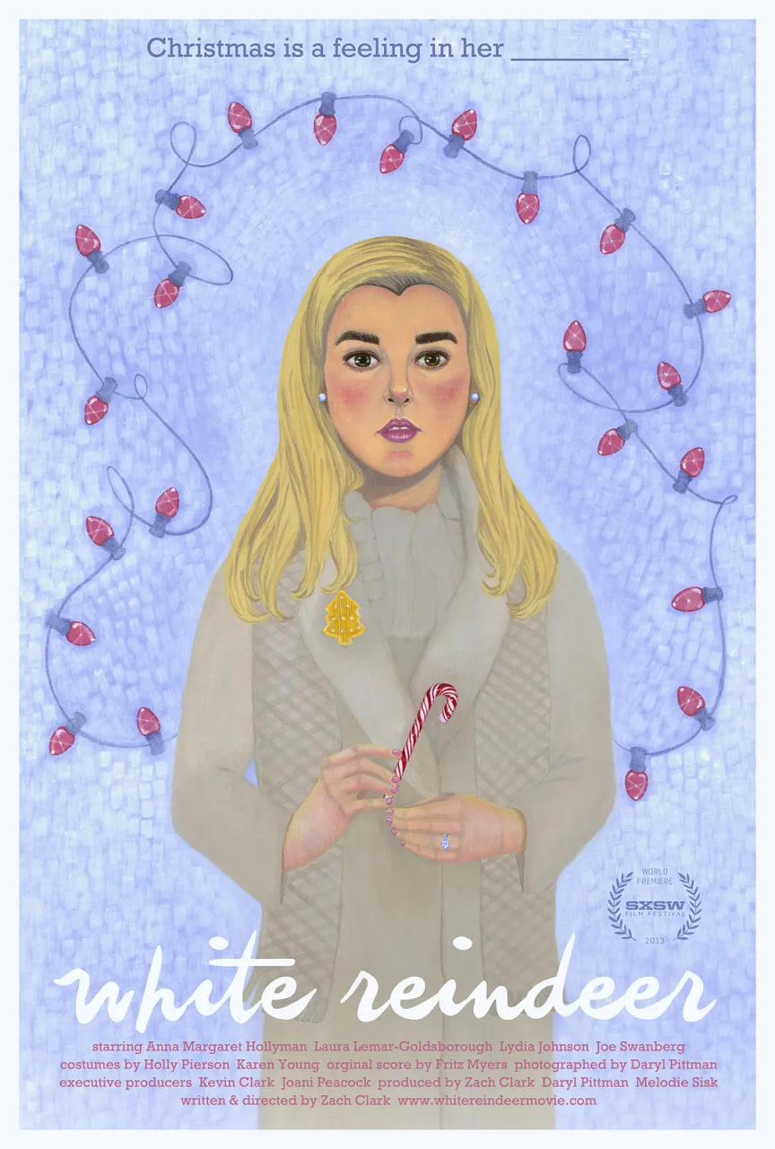 白色驯鹿封面图