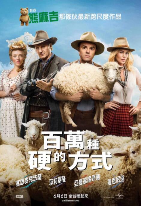 死在西部的一百万种方式封面图