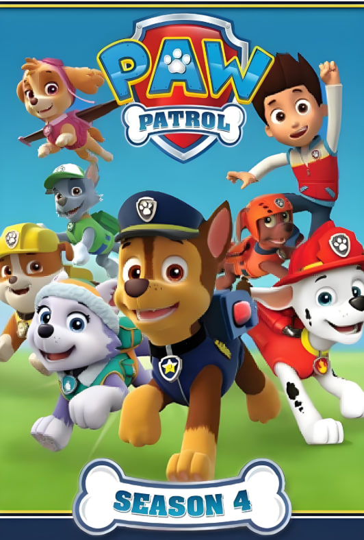 汪汪队立大功 第四季 英语版封面图