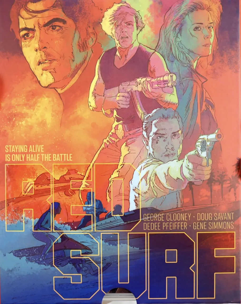 红色浪花封面图