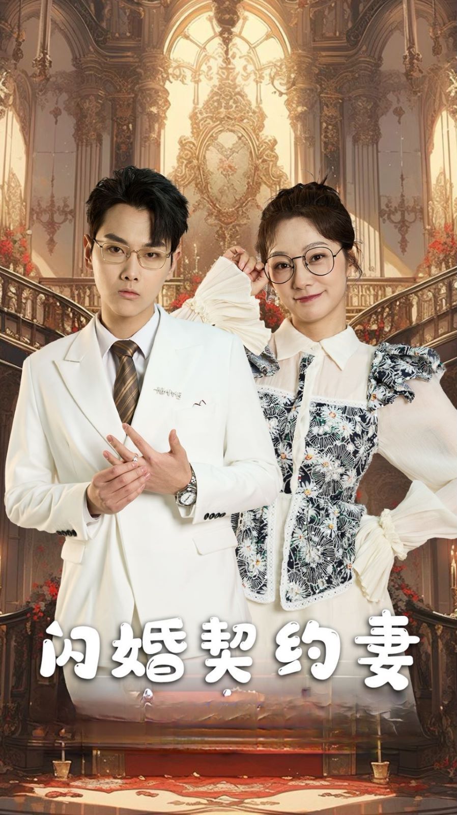 闪婚契约妻（闪婚契约妻为夫来晚了）封面图