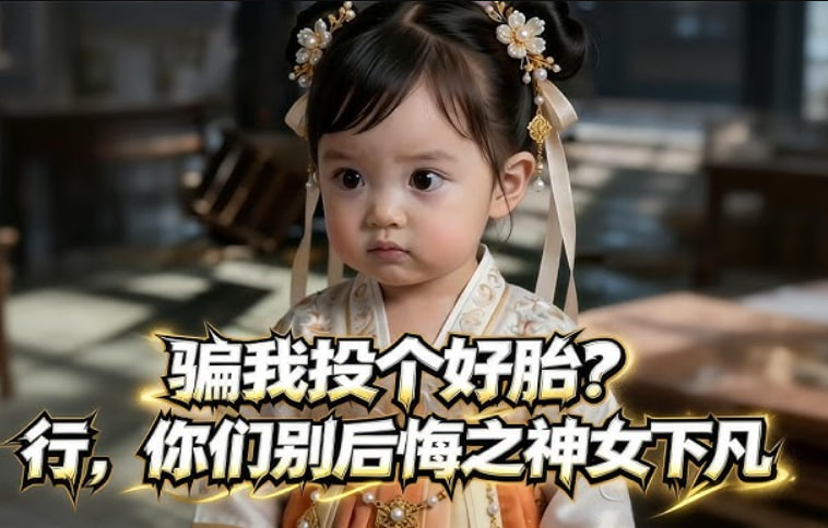 骗我投个好胎_行，你们别后悔之神女下凡封面图