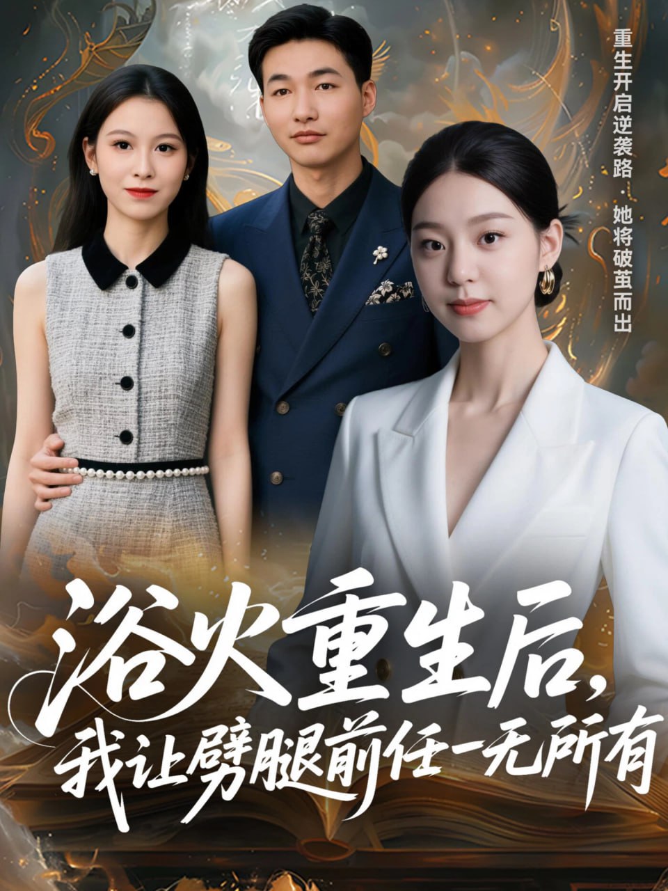 浴火重生后，我让劈腿前任一无所有（甩掉前任后，我涅槃重生了）封面图