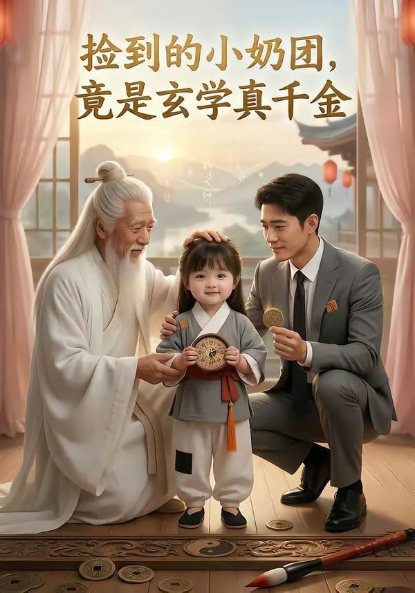 捡到的小奶团，竟是玄学真千金封面图