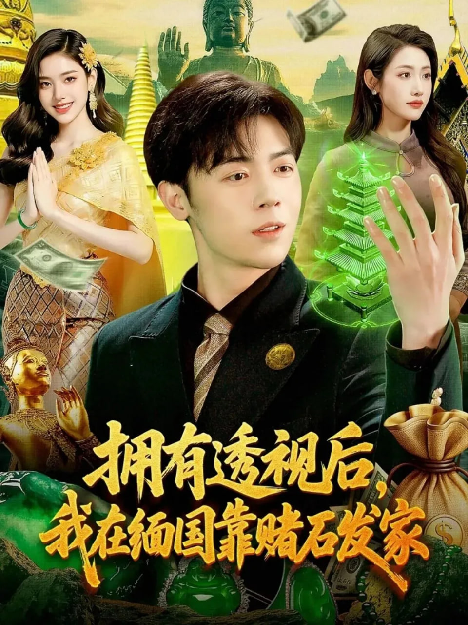 拥有透视后，我在缅国靠赌石发家封面图