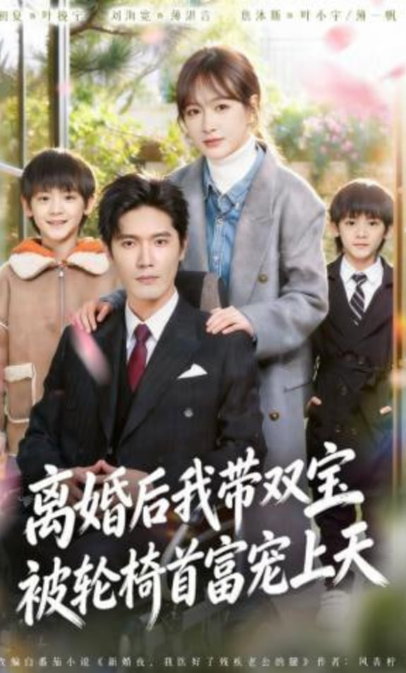 离婚后我带双宝被轮椅首富宠上天（离婚后），我被轮椅首富宠上天封面图