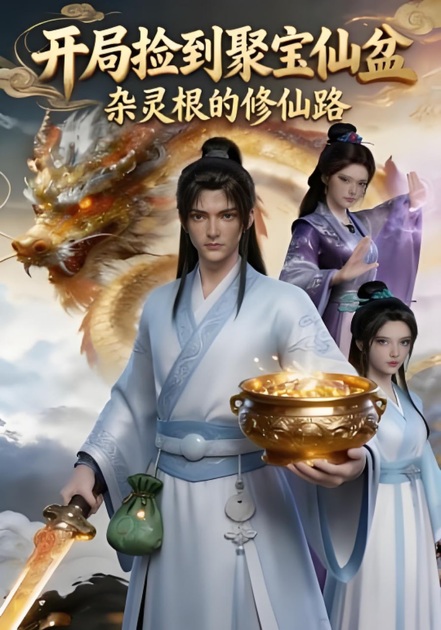 开局捡到聚宝仙盆，杂灵根的修仙路封面图