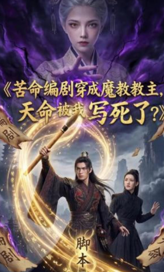 苦命编剧穿成魔教教主，天命被我写死了？封面图
