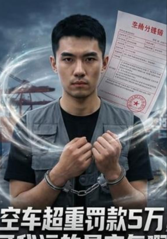 空车超重罚款5万，可我运的是空气啊封面图